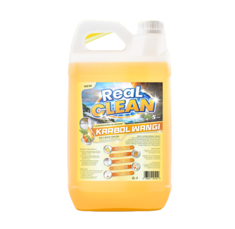 Real Clean Karbol Wangi Lemongrass Blossom