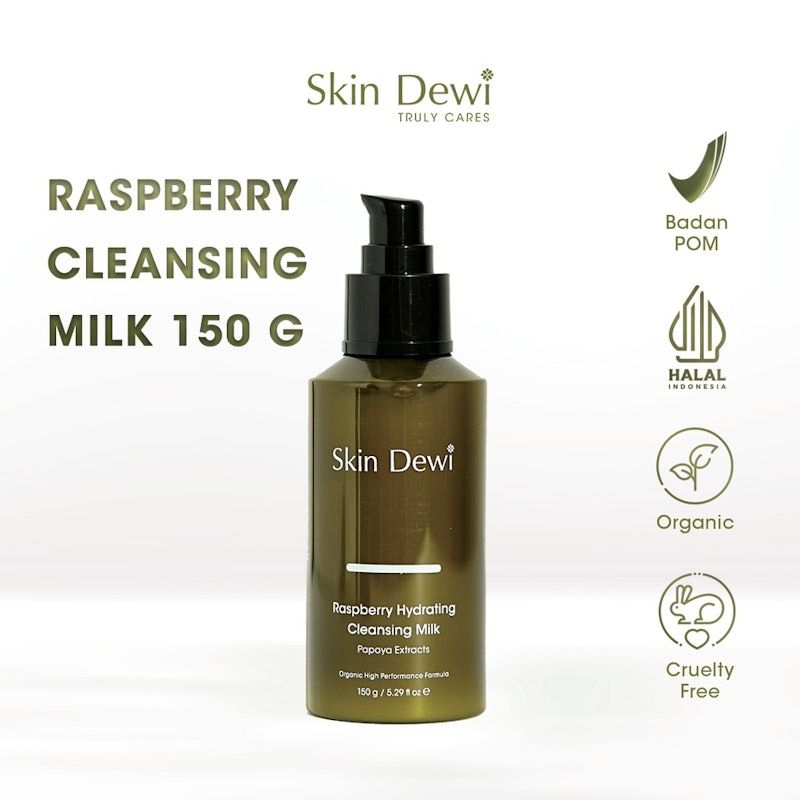 Skin Dewi Raspberry Cleansing Milk
