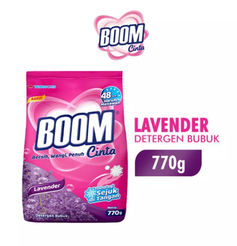 Boom Cinta Lavender Detergen Bubuk