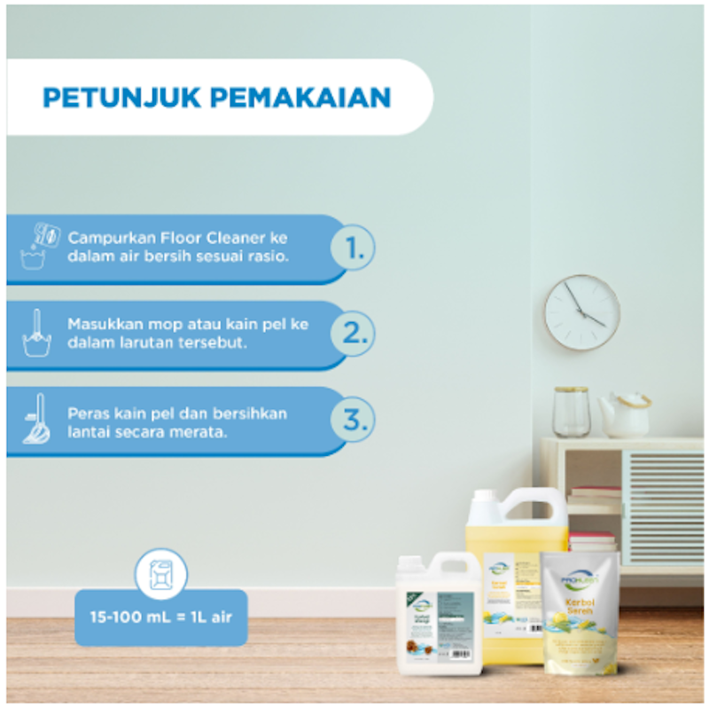 Prokleen Karbol Sereh Antibacterial