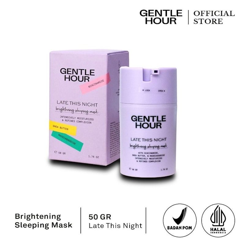 Late This Night Brightening Sleeping Mask