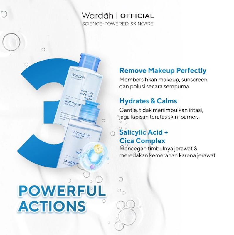 Wardah | Acnederm Acne Care Micellar Water