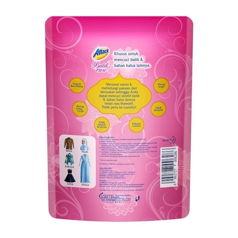 Attack | Deterjen Cair Batik Care