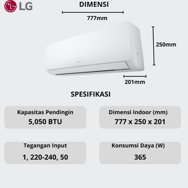 LG | Air Conditioner / AC 1/2PK - New Hercules