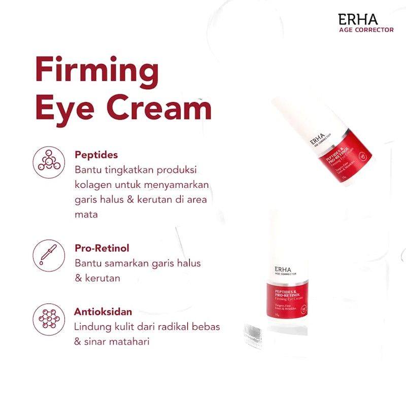 ERHA | Age Corrector Peptides & Pro-Retinol Firming Eye Cream