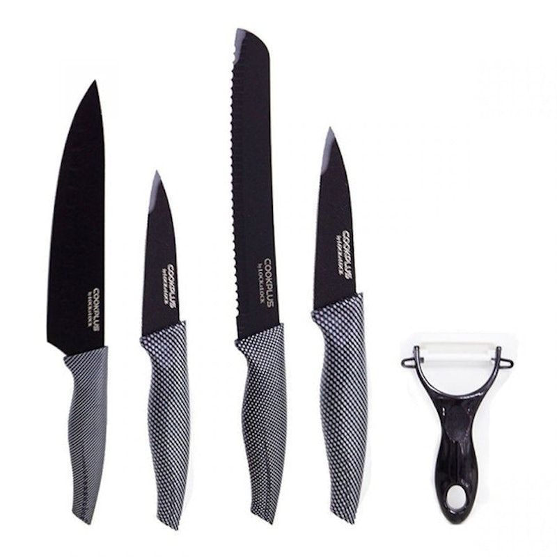 Cookplus Knife 5P Set Black