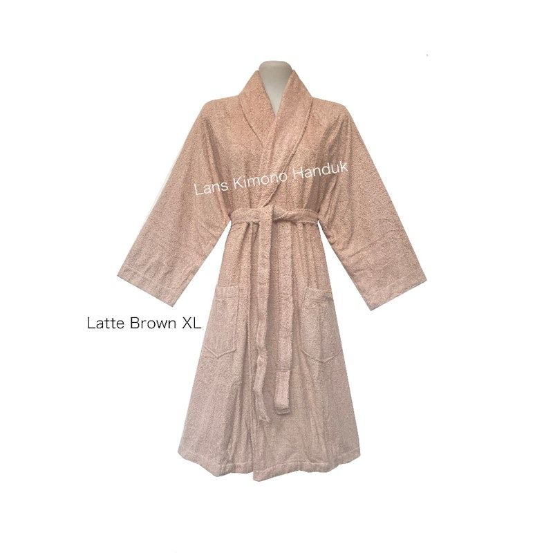 Lans Kimono Handuk Mandi Polos