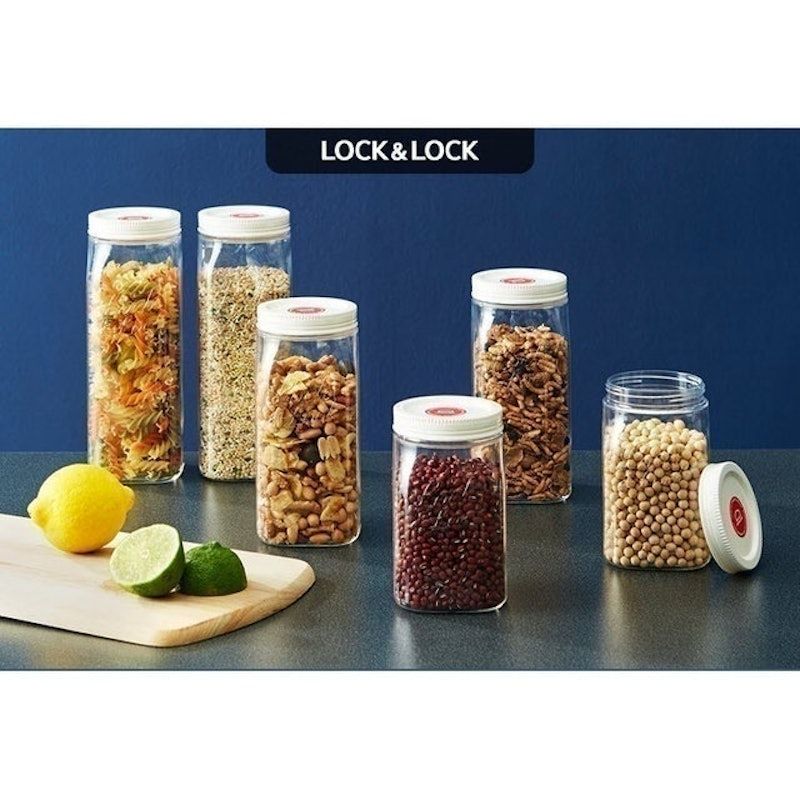 Toples Penyimpan Makanan (Dry Food Canister) Set 3 Pcs
