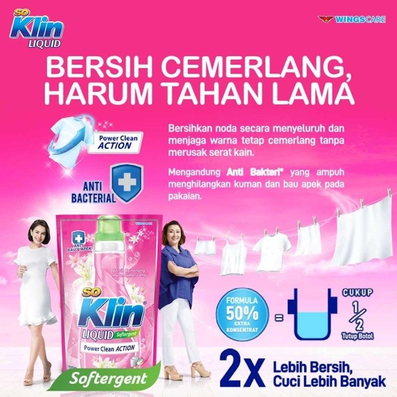 SoKlin Liquid Softergent Pink