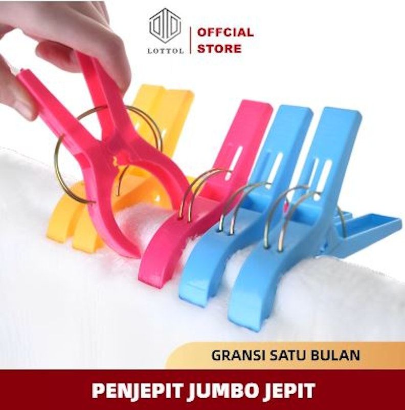 Penjepit Jumbo Jepit Selimut Pakaian Handuk