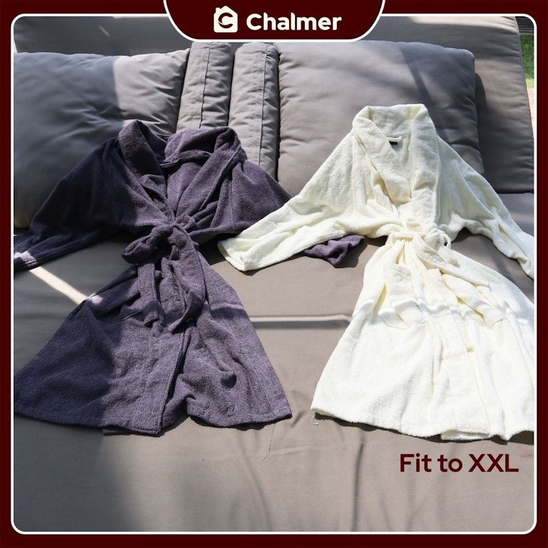 Chalmer Kimono Handuk Bathrobe Dewasa Premium