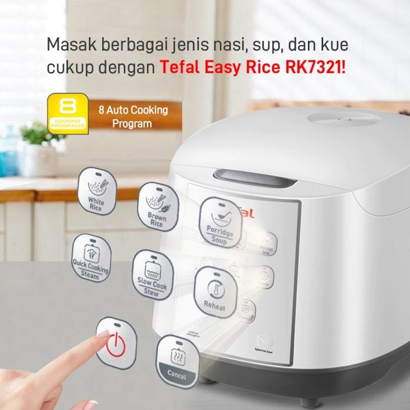 Tefal Rice Cooker Digital 1.8L
