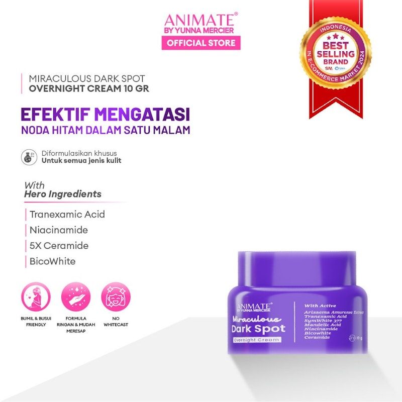 Animate Miraculous Dark Spot Overnight Cream