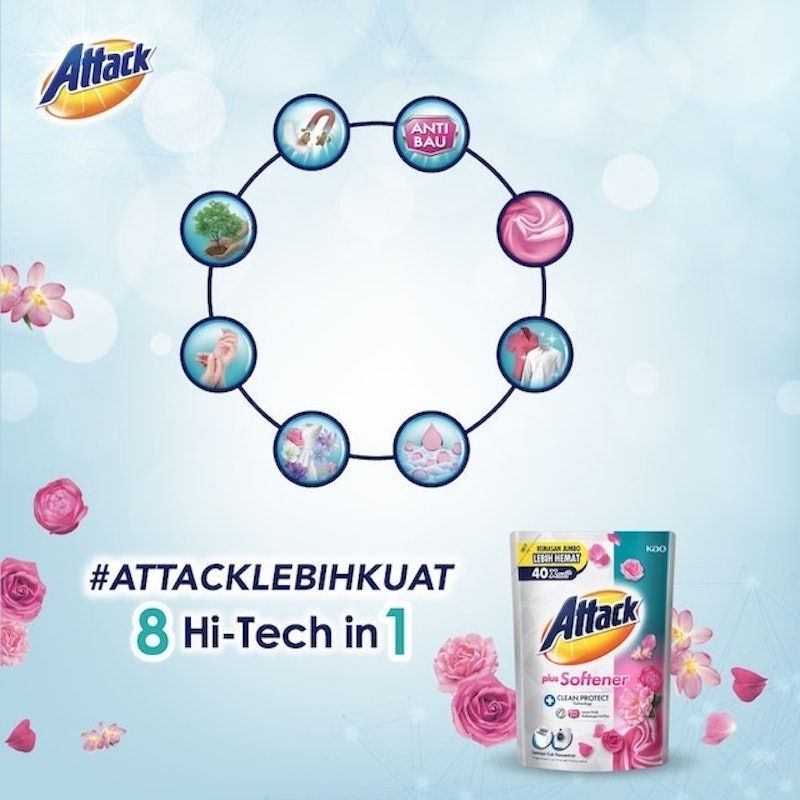 Attack | Plus Softener Deterjen Cair