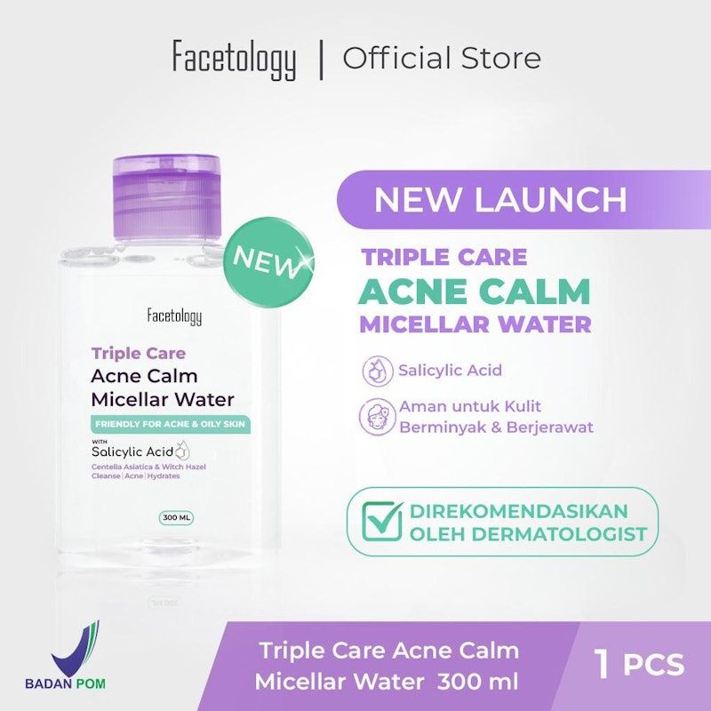 Facetology | Triple Care Acne Calm Micellar Water