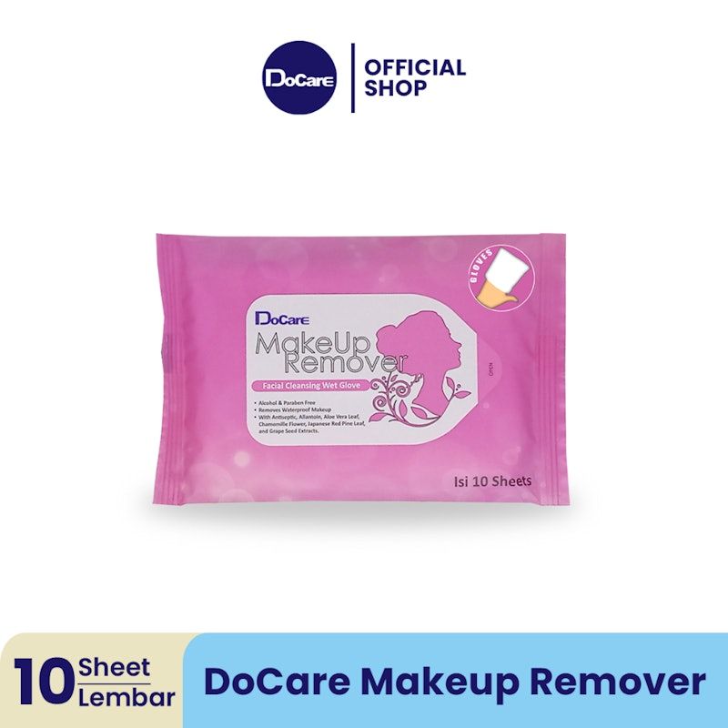 DoCare Makeup Remover Facial Cleansing Wet Glove