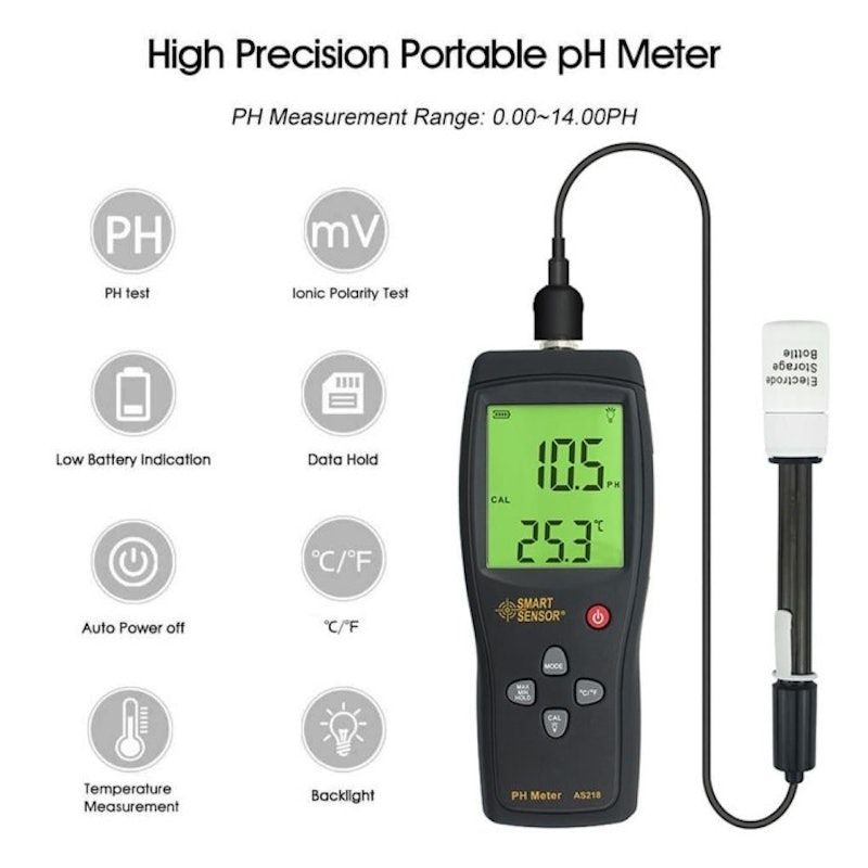Smart Sensor Digital pH Meter