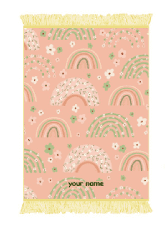 Sajadah Custom Print Nama