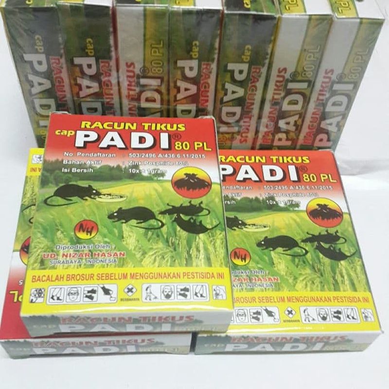 Racun Tikus Rodentisida Cap Padi