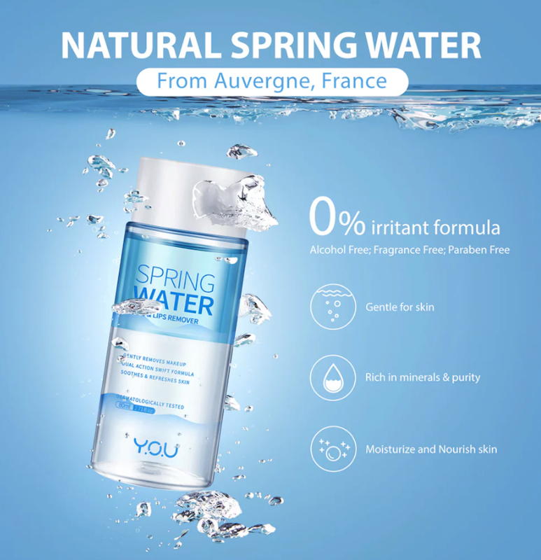 Y.O.U | Spring Water Eyes & Lips Remover