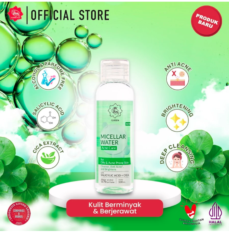 Viva | Micellar Water Acne Care with Salicylic Acid + Cica
