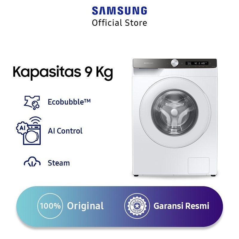 Samsung | 9 kg Laundry Front-load Washer Ecobubble™