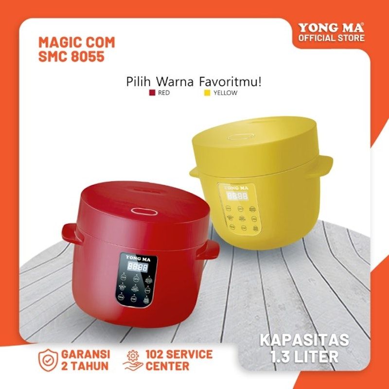 YONG MA Small Digital Rice Cooker 1.3 L