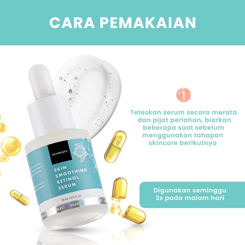 Scarlett Whitening | Skin Smoothing Retinol Serum