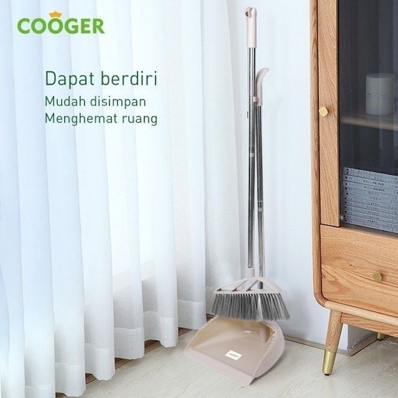 Alat Pembersih Lantai Sapu dan Pengki Set