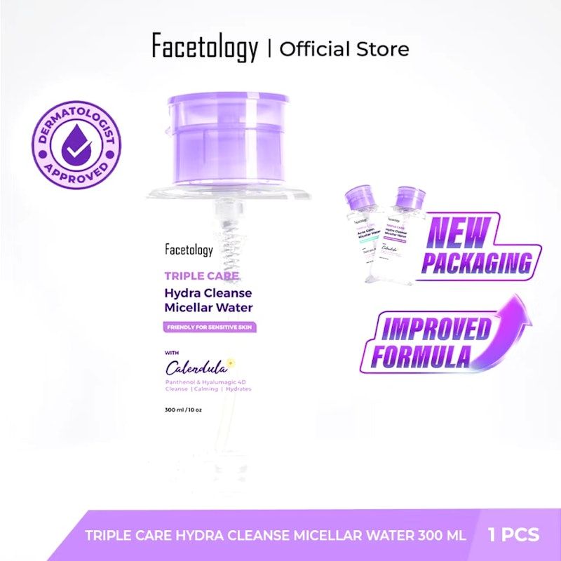 Facetology | Triple Care Hydra Cleanse Micellar Water