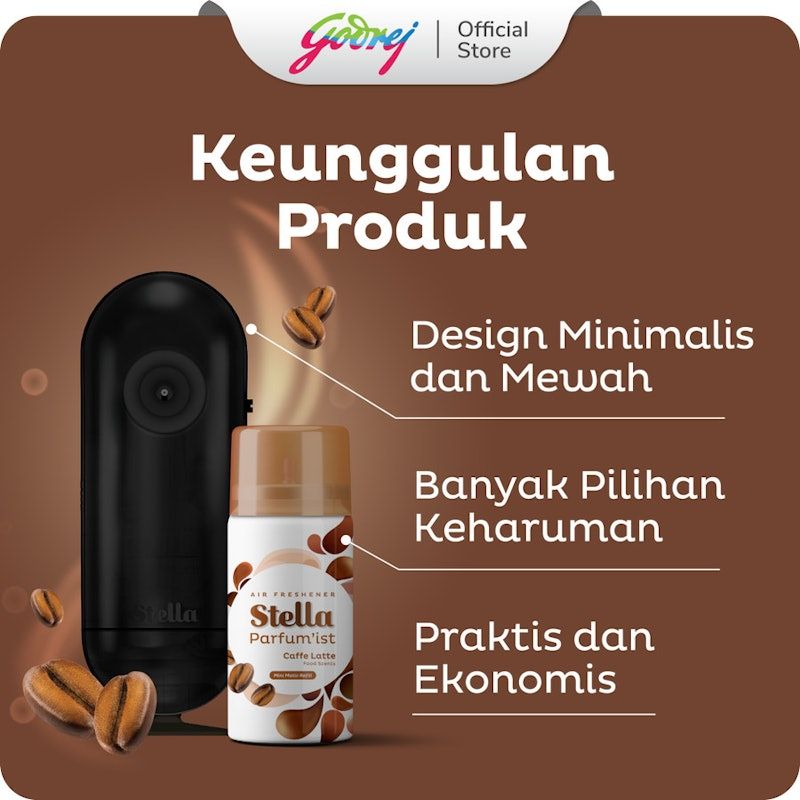 Stella | Mini Matic Parfum'ist Set - Caffe Latte