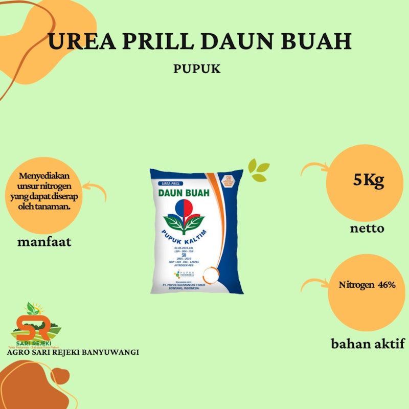 Urea Prill Daun Buah