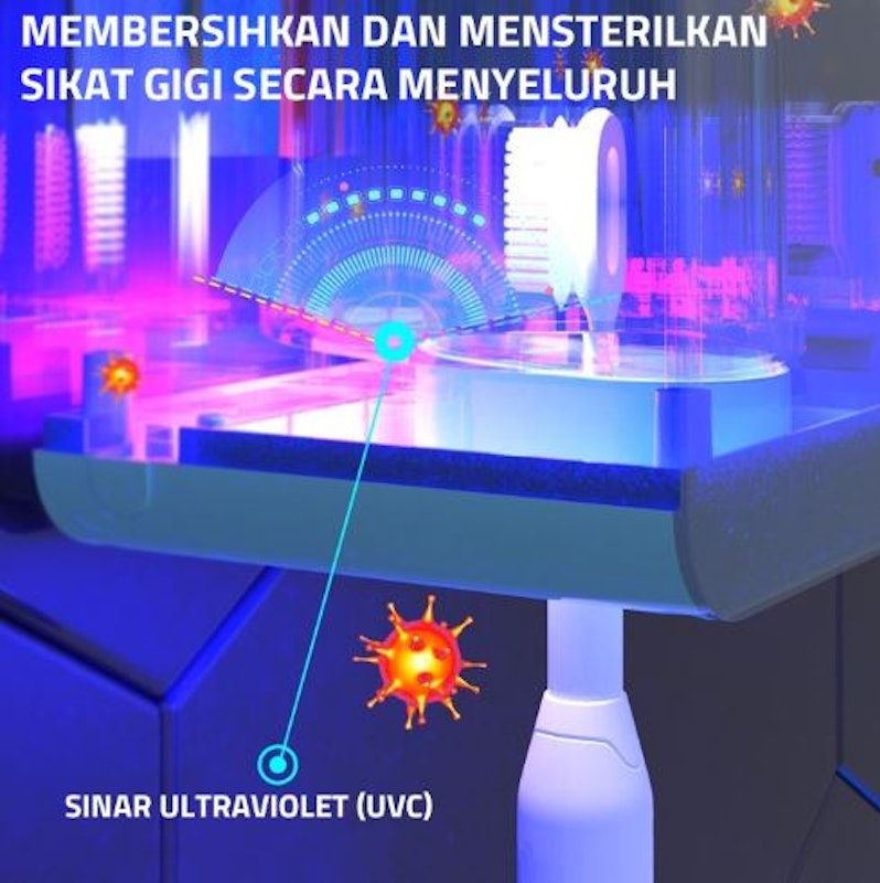 Rak Sikat Gigi Steril UV