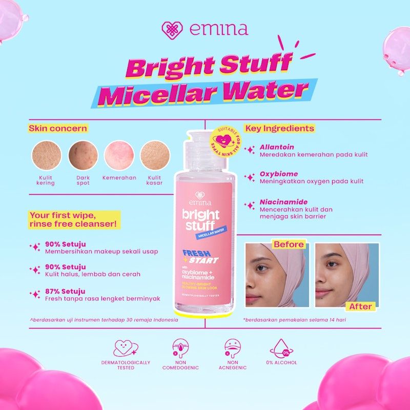 Emina | Bright Stuff Micellar Water