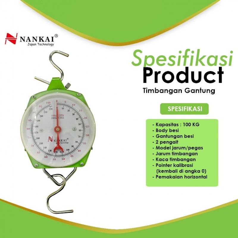 Timbangan Gantung 100 kg