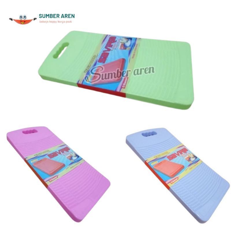 Papan Cuci Baju Gilesan Plastik Merk Savira