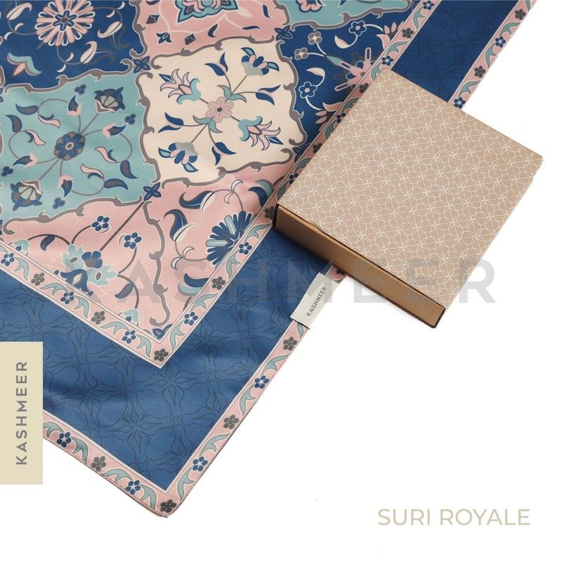 Kashmeer Sajadah Travel Satin Series