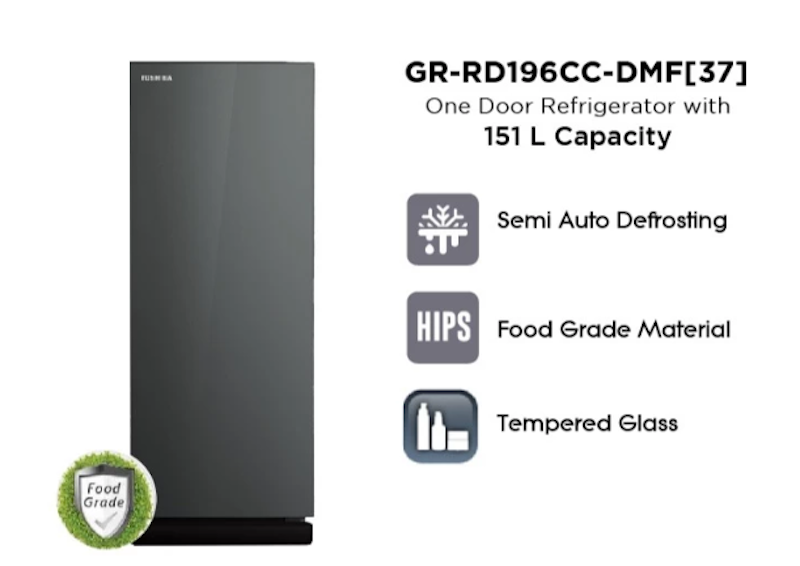 Toshiba One Door Refrigerator