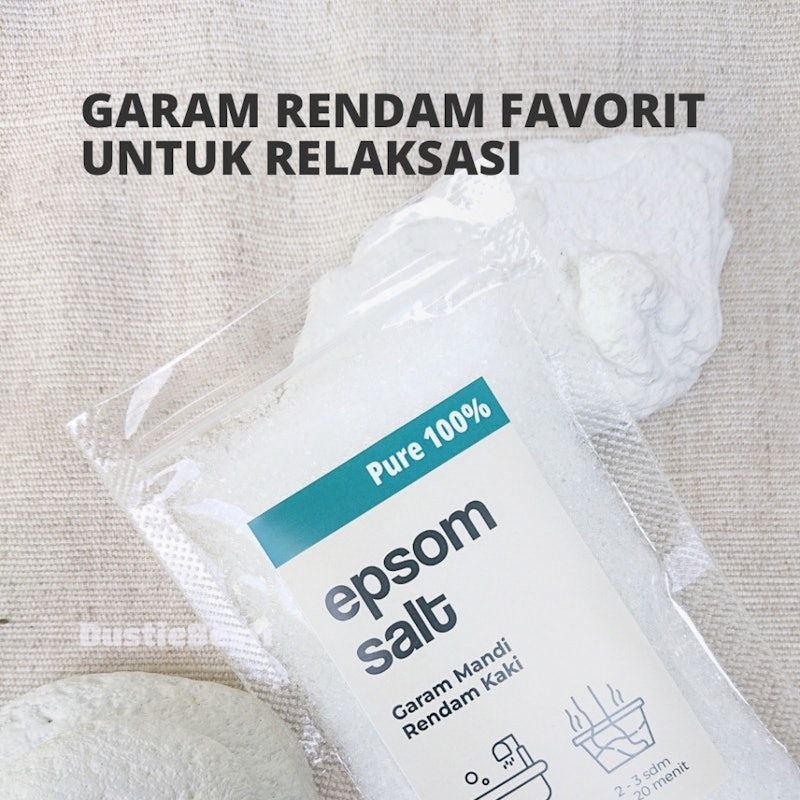 DustieBesti Garam Epsom Rendam Kaki