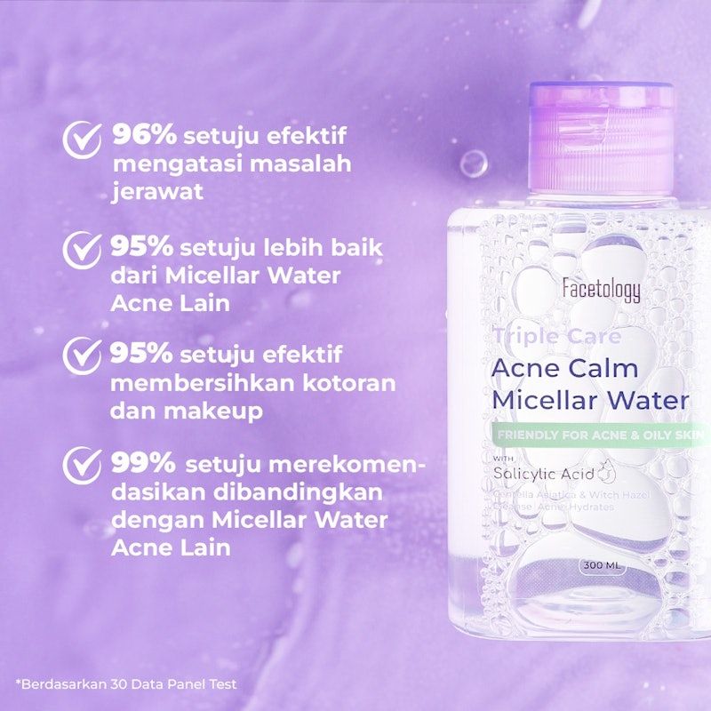 Facetology | Triple Care Acne Calm Micellar Water