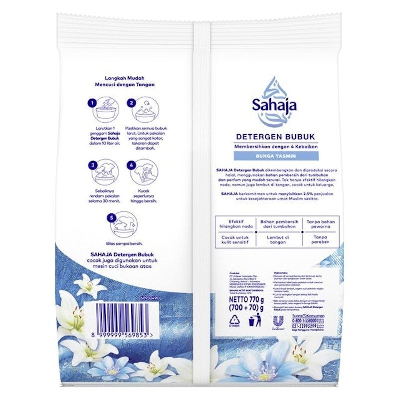 Sahaja Powder Detergent Yasmin