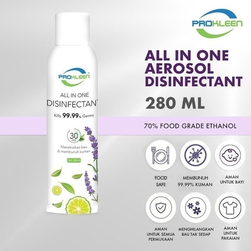 PROKLEEN All in One Air Disinfectant Spray Aerosol