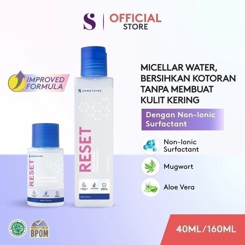 SOMETHINC | Reset Gentle Micellar Cleansing Water