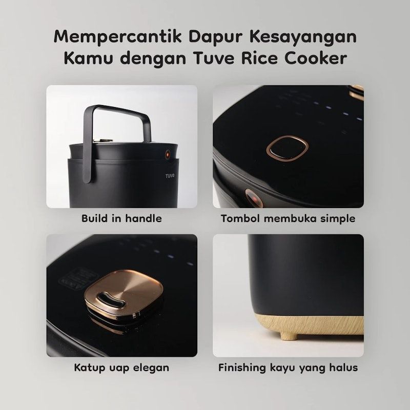 TUVE Rice Cooker Low Carbo Multi Function