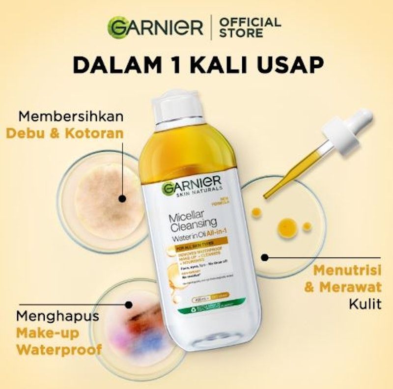 Garnier | Micellar Oil-Infused Cleansing Water