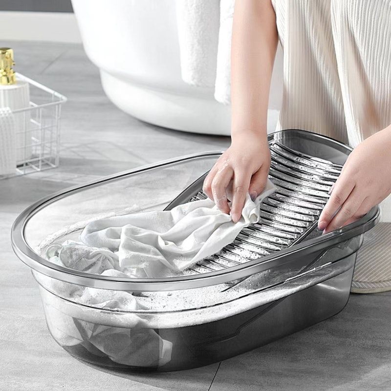 Papan Gilasan Baju Transparan