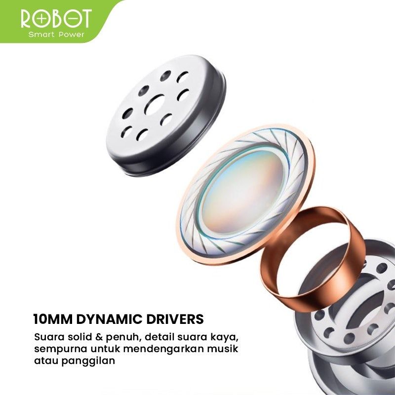 ROBOT Bluetooth Earphone Talk10