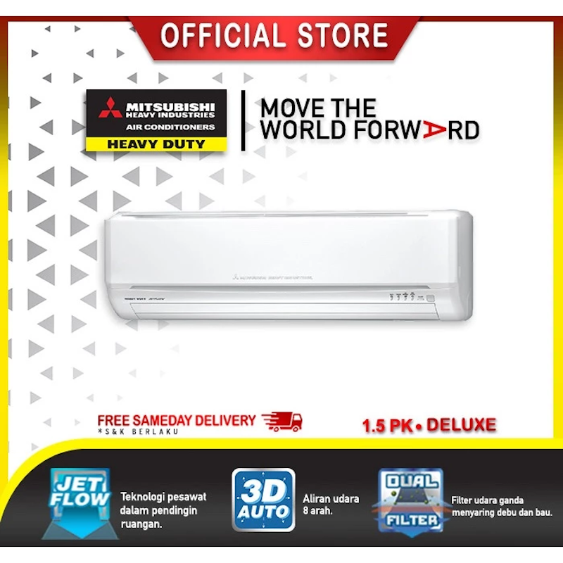 Mitsubishi Heavy Industries AC 1,5 PK Deluxe