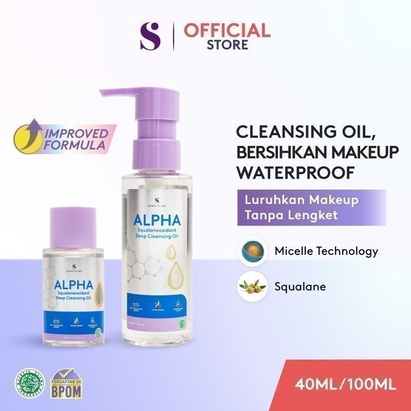 SOMETHINC | Alpha Squalaneoxidant Deep Cleansing Oil