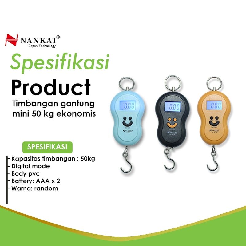 Timbangan Gantung Mini 50kg Ekonomis